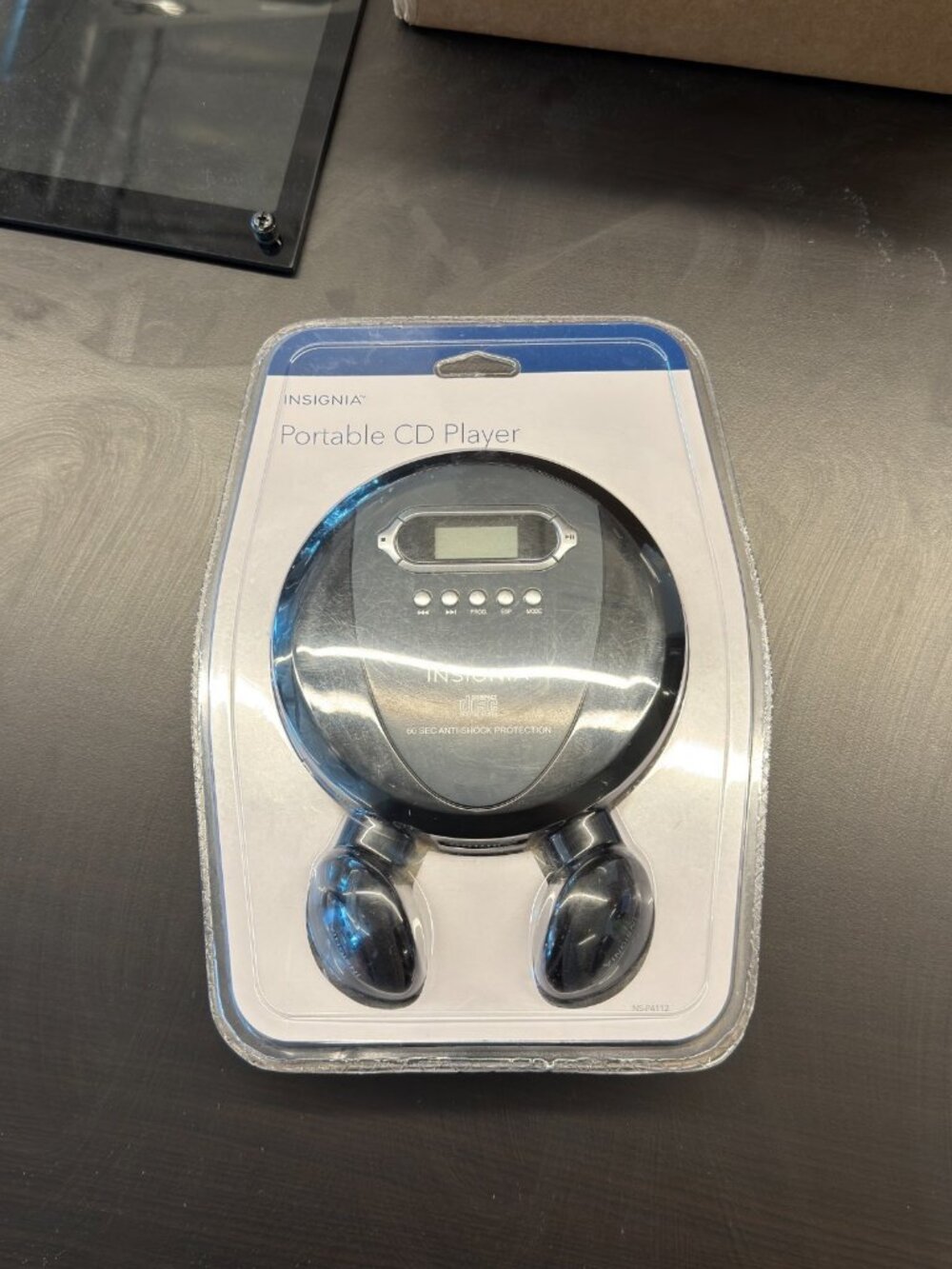 Insignia Portable CD Player Anti-Shock NS-P4112 Headphones FACTORY SEALED